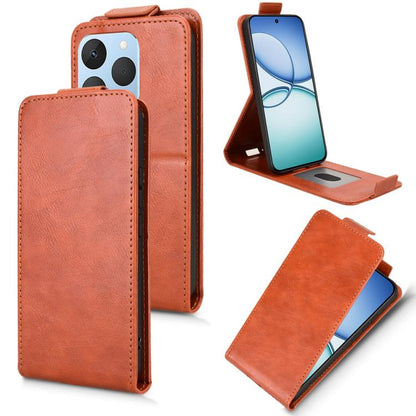 Magnetic Vertical Flip Leather Phone Case with Buckle, For Realme 16T 5G Global, For Realme C100i 4G / C100x 4G, For Realme C100 4G, For Realme C83 5G / P4 Lite 5G, For Realme Note 80 4G, For Realme 16 5G Global, For Realme 16 Pro+ 5G Global           ...
