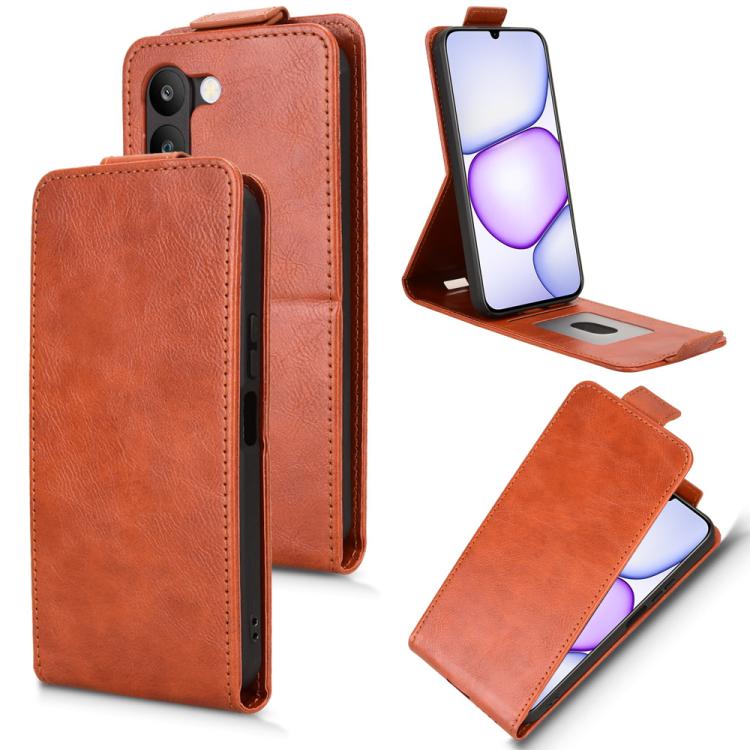 Magnetic Vertical Flip Leather Phone Case with Buckle, For Realme 16T 5G Global, For Realme C100i 4G / C100x 4G, For Realme C100 4G, For Realme C83 5G / P4 Lite 5G, For Realme Note 80 4G, For Realme 16 5G Global, For Realme 16 Pro+ 5G Global           ...