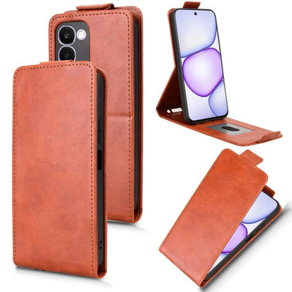 Magnetic Vertical Flip Leather Phone Case with Buckle, For Realme 16T 5G Global, For Realme C100i 4G / C100x 4G, For Realme C100 4G, For Realme C83 5G / P4 Lite 5G, For Realme Note 80 4G, For Realme 16 5G Global, For Realme 16 Pro+ 5G Global           ...