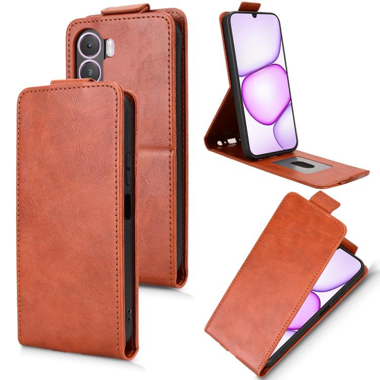 Magnetic Vertical Flip Leather Phone Case with Buckle, For Realme 16T 5G Global, For Realme C100i 4G / C100x 4G, For Realme C100 4G, For Realme C83 5G / P4 Lite 5G, For Realme Note 80 4G, For Realme 16 5G Global, For Realme 16 Pro+ 5G Global           ...