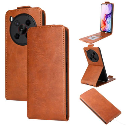 Magnetic Vertical Flip Leather Phone Case with Buckle, For ZTE nubia Focus 2 5G, For ZTE nubia Music 2, For ZTE Blade V70 Max, For ZTE nubia Neo 2