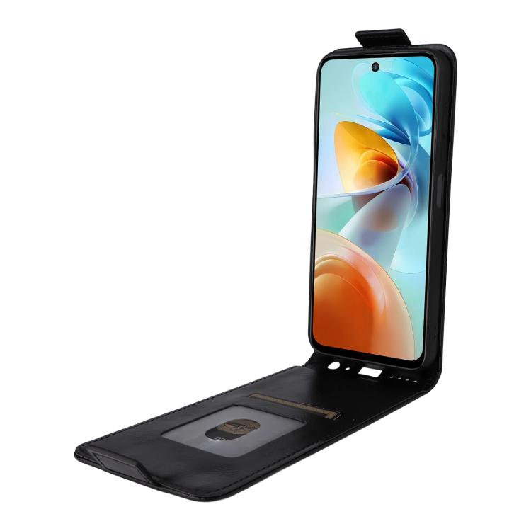 Étui de téléphone en cuir à rabat vertical magnétique avec boucle, Pour ZTE nubia Music 2, Pour ZTE Blade V70 Max, Pour ZTE nubia Neo 2