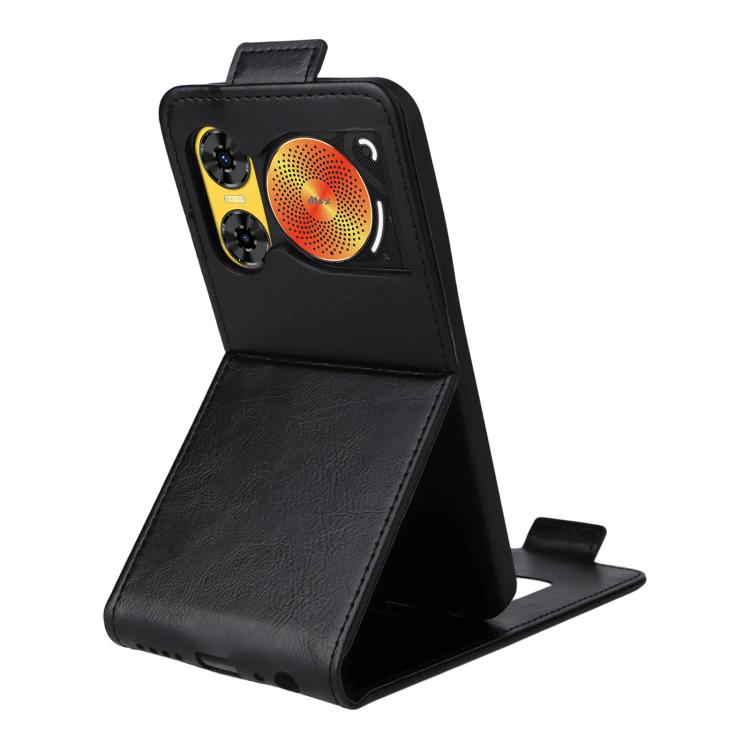 Étui de téléphone en cuir à rabat vertical magnétique avec boucle, Pour ZTE nubia Music 2, Pour ZTE Blade V70 Max, Pour ZTE nubia Neo 2