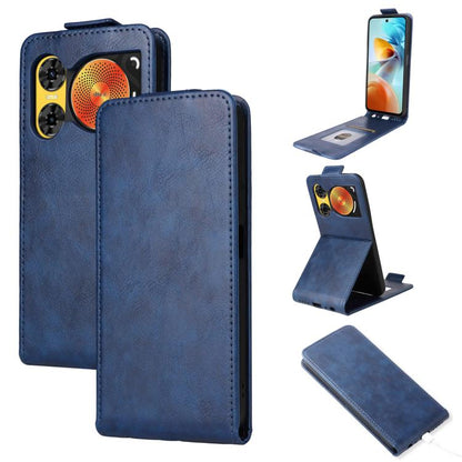 Magnetic Vertical Flip Leather Phone Case with Buckle, For ZTE nubia Focus 2 5G, For ZTE nubia Music 2, For ZTE Blade V70 Max, For ZTE nubia Neo 2