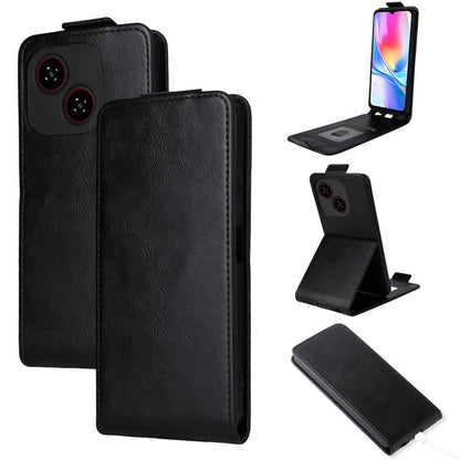 Magnetic Vertical Flip Leather Phone Case with Buckle, For ZTE nubia Neo 5 Pro 5G, For ZTE nubia Neo 5 5G, For ZTE nubia Neo 5 GT 5G, For ZTE Optus X Value 5G, For ZTE Optus X Pro 2 5G, For ZTE nubia RedMagic 11 Air, For ZTE Nubia V80 Max              ...