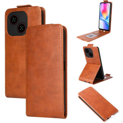 Magnetic Vertical Flip Leather Phone Case with Buckle, For ZTE nubia Neo 5 Pro 5G, For ZTE nubia Neo 5 5G, For ZTE nubia Neo 5 GT 5G, For ZTE Optus X Value 5G, For ZTE Optus X Pro 2 5G, For ZTE nubia RedMagic 11 Air, For ZTE Nubia V80 Max              ...