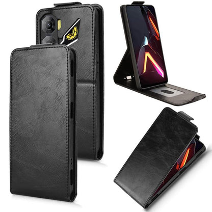 Magnetic Vertical Flip Leather Phone Case with Buckle, For ZTE nubia Neo 5 Pro 5G, For ZTE nubia Neo 5 5G, For ZTE nubia Neo 5 GT 5G, For ZTE Optus X Value 5G, For ZTE Optus X Pro 2 5G, For ZTE nubia RedMagic 11 Air, For ZTE Nubia V80 Max              ...
