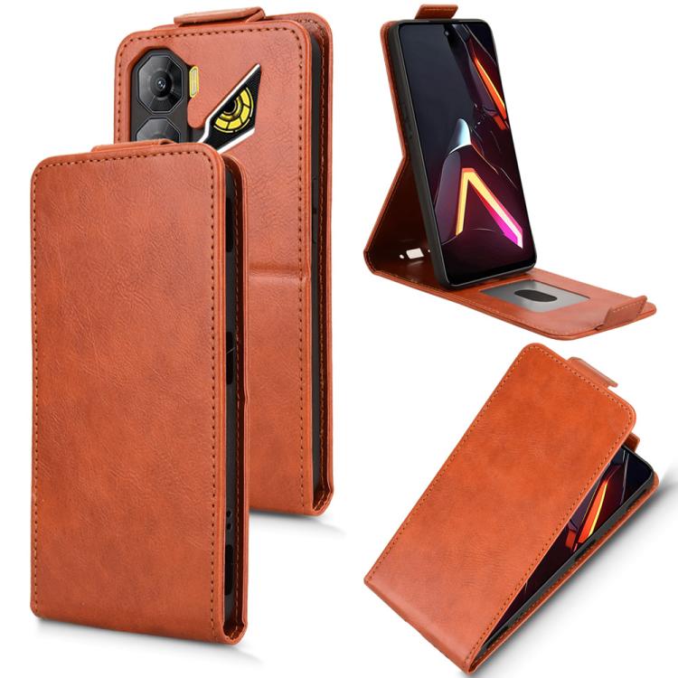 Magnetic Vertical Flip Leather Phone Case with Buckle, For ZTE nubia Neo 5 Pro 5G, For ZTE nubia Neo 5 5G, For ZTE nubia Neo 5 GT 5G, For ZTE Optus X Value 5G, For ZTE Optus X Pro 2 5G, For ZTE nubia RedMagic 11 Air, For ZTE Nubia V80 Max              ...