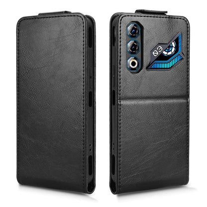 Magnetic Vertical Flip Leather Phone Case with Buckle, For ZTE nubia Neo 3 GT 5G, For ZTE nubia Focus 2 Ultra 5G, For ZTE nubia Focus 2 5G, For ZTE nubia Music 2, For ZTE Blade V70 Max, For ZTE nubia Neo 2