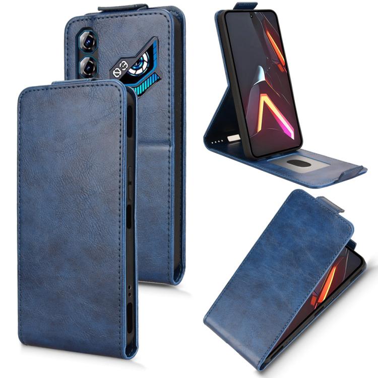 Magnetic Vertical Flip Leather Phone Case with Buckle, For ZTE nubia Neo 3 GT 5G, For ZTE nubia Focus 2 Ultra 5G, For ZTE nubia Focus 2 5G, For ZTE nubia Music 2, For ZTE Blade V70 Max, For ZTE nubia Neo 2