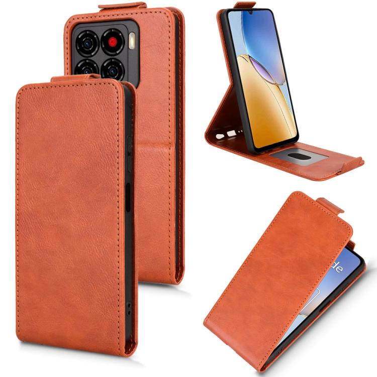 Magnetic Vertical Flip Leather Phone Case with Buckle, For ZTE nubia Neo 5 Pro 5G, For ZTE nubia Neo 5 5G, For ZTE nubia Neo 5 GT 5G, For ZTE Optus X Value 5G, For ZTE Optus X Pro 2 5G, For ZTE nubia RedMagic 11 Air, For ZTE Nubia V80 Max              ...