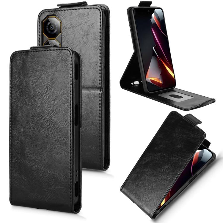 Magnetic Vertical Flip Leather Phone Case with Buckle, For ZTE nubia Neo 5 Pro 5G, For ZTE nubia Neo 5 5G, For ZTE nubia Neo 5 GT 5G, For ZTE Optus X Value 5G, For ZTE Optus X Pro 2 5G, For ZTE nubia RedMagic 11 Air, For ZTE Nubia V80 Max              ...