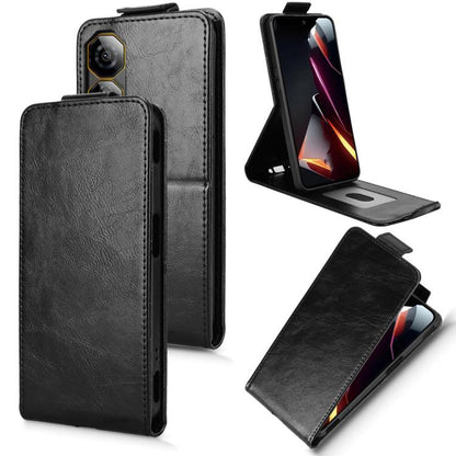 Magnetic Vertical Flip Leather Phone Case with Buckle, For ZTE nubia Neo 5 Pro 5G, For ZTE nubia Neo 5 5G, For ZTE nubia Neo 5 GT 5G, For ZTE Optus X Value 5G, For ZTE Optus X Pro 2 5G, For ZTE nubia RedMagic 11 Air, For ZTE Nubia V80 Max              ...