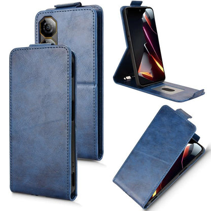 Magnetic Vertical Flip Leather Phone Case with Buckle, For ZTE nubia Neo 5 Pro 5G, For ZTE nubia Neo 5 5G, For ZTE nubia Neo 5 GT 5G, For ZTE Optus X Value 5G, For ZTE Optus X Pro 2 5G, For ZTE nubia RedMagic 11 Air, For ZTE Nubia V80 Max              ...