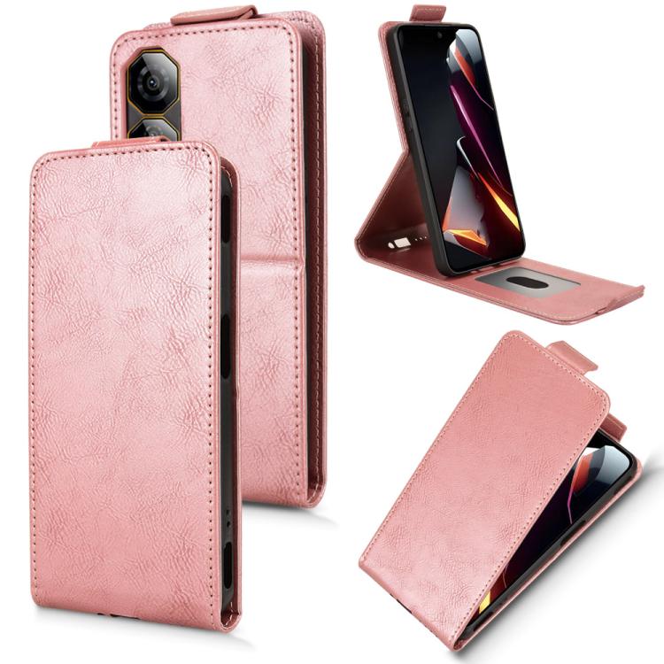 Magnetic Vertical Flip Leather Phone Case with Buckle, For ZTE nubia Neo 5 Pro 5G, For ZTE nubia Neo 5 5G, For ZTE nubia Neo 5 GT 5G, For ZTE Optus X Value 5G, For ZTE Optus X Pro 2 5G, For ZTE nubia RedMagic 11 Air, For ZTE Nubia V80 Max              ...