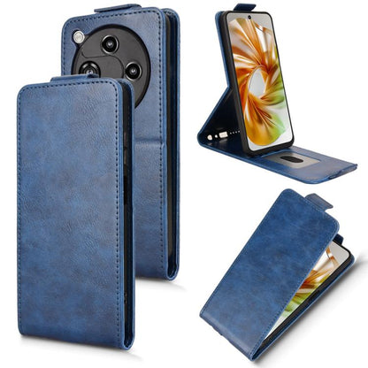 Étui de téléphone en cuir à rabat vertical magnétique avec boucle, Pour ZTE nubia Music 2, Pour ZTE Blade V70 Max, Pour ZTE nubia Neo 2
