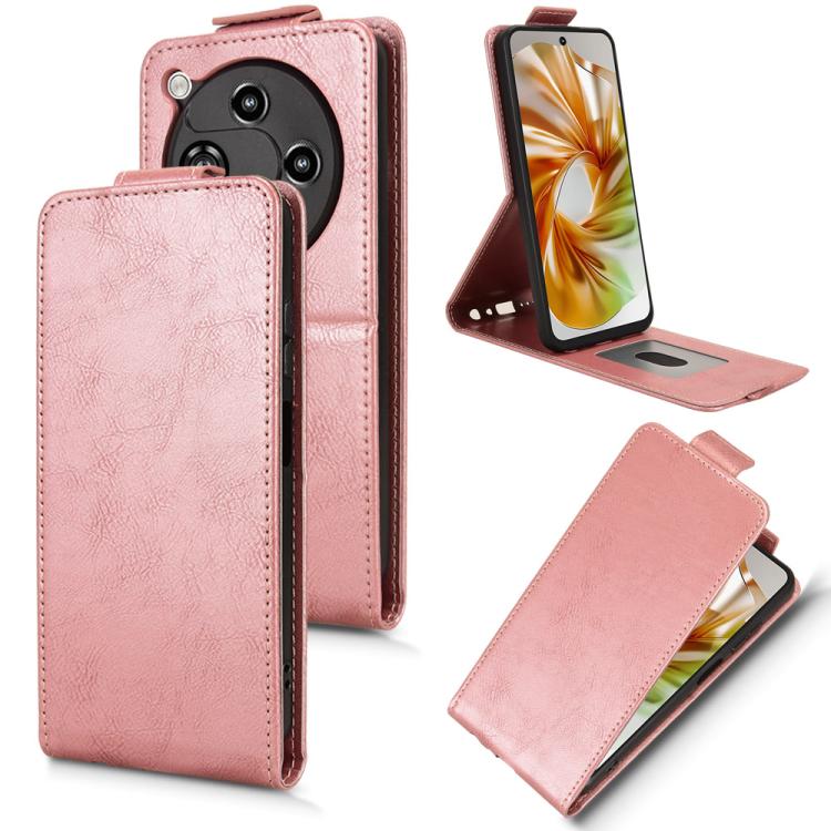Magnetic Vertical Flip Leather Phone Case with Buckle, For ZTE nubia Focus 2 5G, For ZTE nubia Music 2, For ZTE Blade V70 Max, For ZTE nubia Neo 2