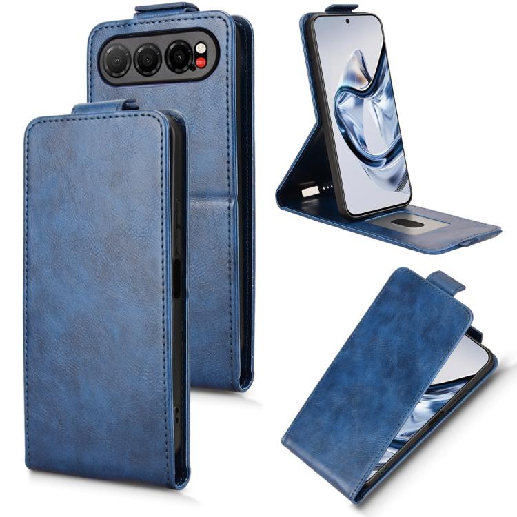 Magnetic Vertical Flip Leather Phone Case with Buckle, For ZTE Kantan Sumaho5 A601ZT, For ZTE nubia Neo 5 Pro 5G, For ZTE nubia Neo 5 5G, For ZTE nubia Neo 5 GT 5G, For ZTE Optus X Value 5G, For ZTE Optus X Pro 2 5G, For ZTE nubia RedMagic 11 Air      ...