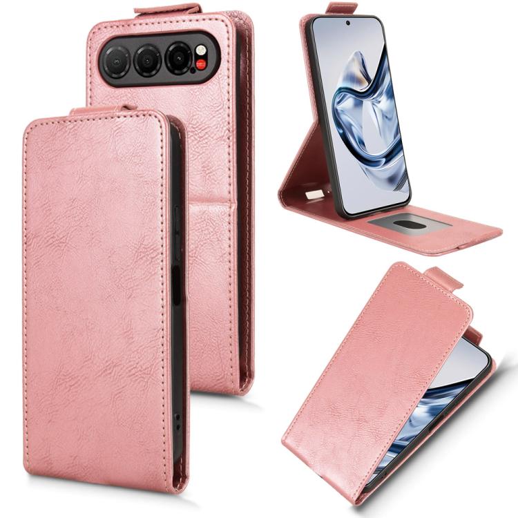 Magnetic Vertical Flip Leather Phone Case with Buckle, For ZTE Kantan Sumaho5 A601ZT, For ZTE nubia Neo 5 Pro 5G, For ZTE nubia Neo 5 5G, For ZTE nubia Neo 5 GT 5G, For ZTE Optus X Value 5G, For ZTE Optus X Pro 2 5G, For ZTE nubia RedMagic 11 Air      ...