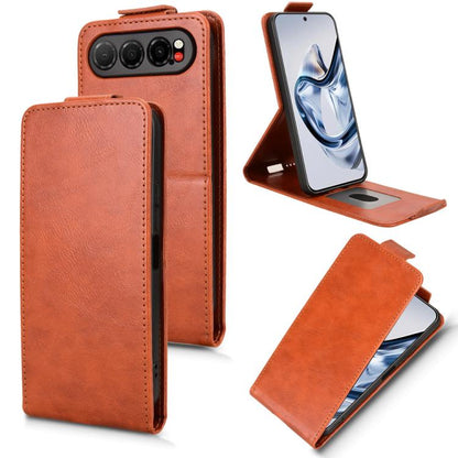 Magnetic Vertical Flip Leather Phone Case with Buckle, For ZTE Kantan Sumaho5 A601ZT, For ZTE nubia Neo 5 Pro 5G, For ZTE nubia Neo 5 5G, For ZTE nubia Neo 5 GT 5G, For ZTE Optus X Value 5G, For ZTE Optus X Pro 2 5G, For ZTE nubia RedMagic 11 Air      ...