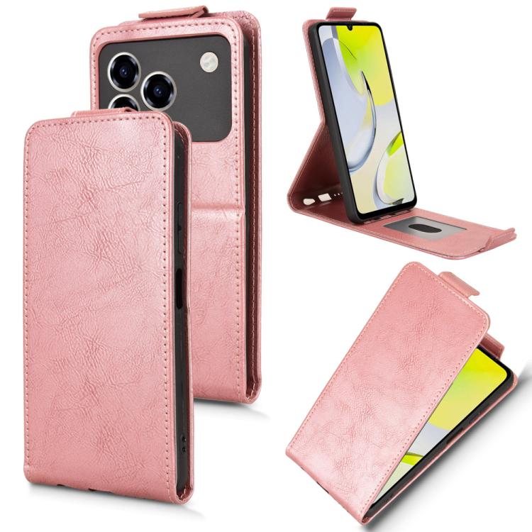 Magnetic Vertical Flip Leather Phone Case with Buckle, For ZTE Kantan Sumaho5 A601ZT, For ZTE nubia Neo 5 Pro 5G, For ZTE nubia Neo 5 5G, For ZTE nubia Neo 5 GT 5G, For ZTE Optus X Value 5G, For ZTE Optus X Pro 2 5G, For ZTE nubia RedMagic 11 Air      ...