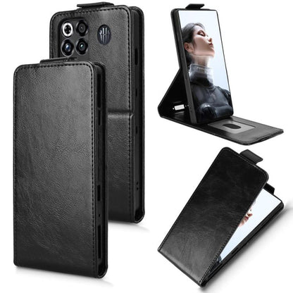Magnetic Vertical Flip Leather Phone Case with Buckle, For ZTE Kantan Sumaho5 A601ZT, For ZTE nubia Neo 5 Pro 5G, For ZTE nubia Neo 5 5G, For ZTE nubia Neo 5 GT 5G, For ZTE Optus X Value 5G, For ZTE Optus X Pro 2 5G, For ZTE nubia RedMagic 11 Air      ...