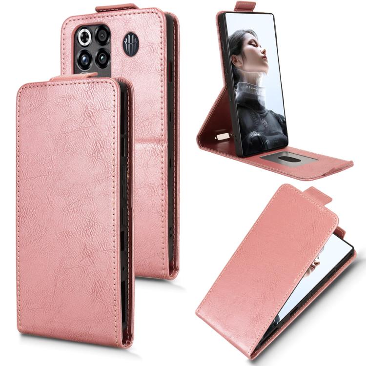 Magnetic Vertical Flip Leather Phone Case with Buckle, For ZTE Kantan Sumaho5 A601ZT, For ZTE nubia Neo 5 Pro 5G, For ZTE nubia Neo 5 5G, For ZTE nubia Neo 5 GT 5G, For ZTE Optus X Value 5G, For ZTE Optus X Pro 2 5G, For ZTE nubia RedMagic 11 Air      ...
