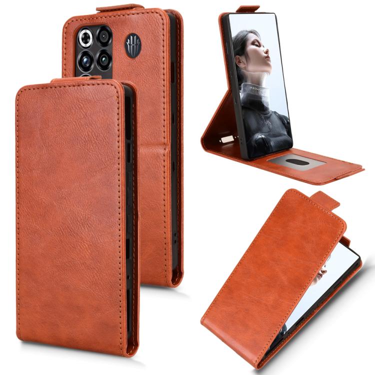 Magnetic Vertical Flip Leather Phone Case with Buckle, For ZTE Kantan Sumaho5 A601ZT, For ZTE nubia Neo 5 Pro 5G, For ZTE nubia Neo 5 5G, For ZTE nubia Neo 5 GT 5G, For ZTE Optus X Value 5G, For ZTE Optus X Pro 2 5G, For ZTE nubia RedMagic 11 Air      ...