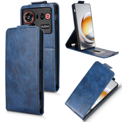 Magnetic Vertical Flip Leather Phone Case with Buckle, For ZTE Kantan Sumaho5 A601ZT, For ZTE nubia Neo 5 Pro 5G, For ZTE nubia Neo 5 5G, For ZTE nubia Neo 5 GT 5G, For ZTE Optus X Value 5G, For ZTE Optus X Pro 2 5G, For ZTE nubia RedMagic 11 Air      ...