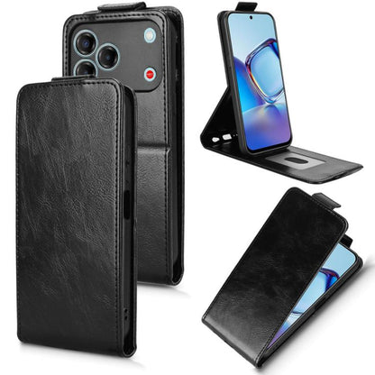 Magnetic Vertical Flip Leather Phone Case with Buckle, For ZTE nubia Neo 5 Pro 5G, For ZTE nubia Neo 5 5G, For ZTE nubia Neo 5 GT 5G, For ZTE Optus X Value 5G, For ZTE Optus X Pro 2 5G, For ZTE nubia RedMagic 11 Air, For ZTE Nubia V80 Max              ...