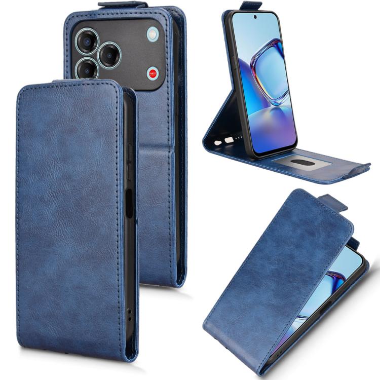 Magnetic Vertical Flip Leather Phone Case with Buckle, For ZTE nubia Neo 5 Pro 5G, For ZTE nubia Neo 5 5G, For ZTE nubia Neo 5 GT 5G, For ZTE Optus X Value 5G, For ZTE Optus X Pro 2 5G, For ZTE nubia RedMagic 11 Air, For ZTE Nubia V80 Max              ...