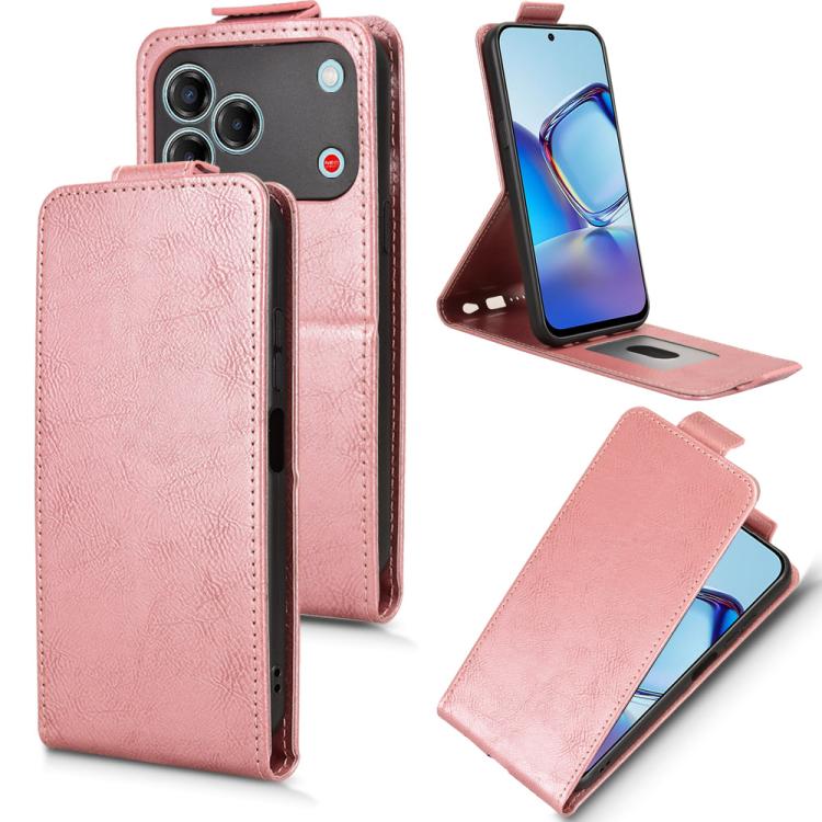 Magnetic Vertical Flip Leather Phone Case with Buckle, For ZTE nubia Neo 5 Pro 5G, For ZTE nubia Neo 5 5G, For ZTE nubia Neo 5 GT 5G, For ZTE Optus X Value 5G, For ZTE Optus X Pro 2 5G, For ZTE nubia RedMagic 11 Air, For ZTE Nubia V80 Max              ...