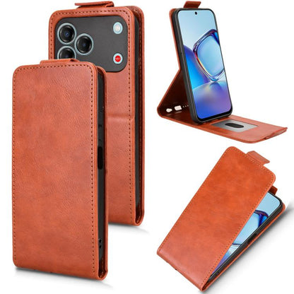 Magnetic Vertical Flip Leather Phone Case with Buckle, For ZTE nubia Neo 5 Pro 5G, For ZTE nubia Neo 5 5G, For ZTE nubia Neo 5 GT 5G, For ZTE Optus X Value 5G, For ZTE Optus X Pro 2 5G, For ZTE nubia RedMagic 11 Air, For ZTE Nubia V80 Max              ...