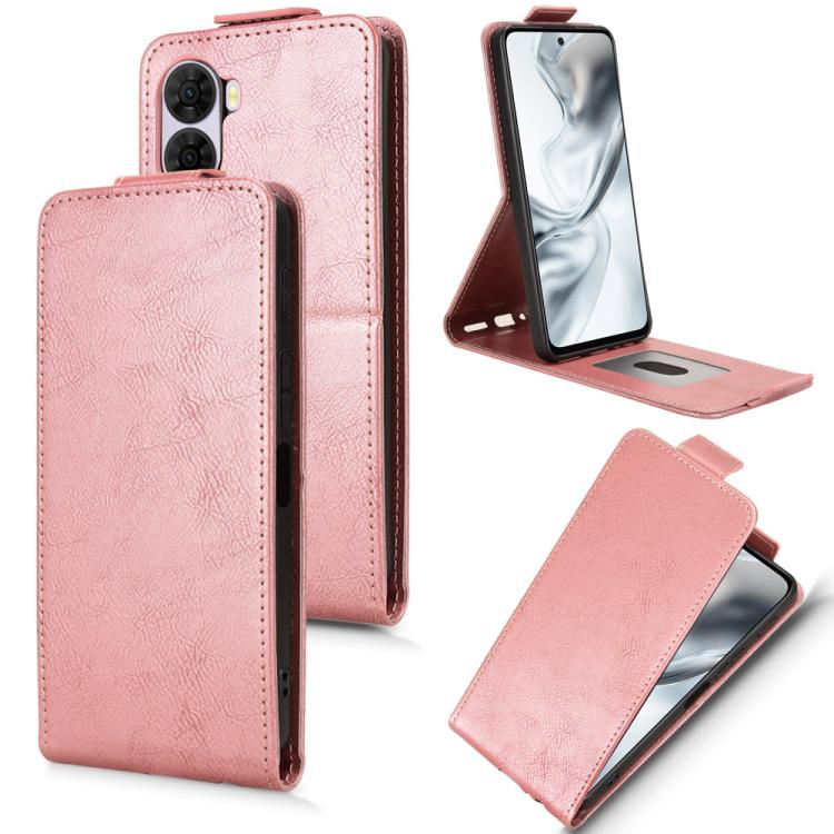 Magnetic Vertical Flip Leather Phone Case with Buckle, For ZTE nubia Neo 5 Pro 5G, For ZTE nubia Neo 5 5G, For ZTE nubia Neo 5 GT 5G, For ZTE Optus X Value 5G, For ZTE Optus X Pro 2 5G, For ZTE nubia RedMagic 11 Air, For ZTE Nubia V80 Max              ...