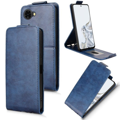 Magnetic Vertical Flip Leather Phone Case with Buckle, For ZTE nubia Neo 5 Pro 5G, For ZTE nubia Neo 5 5G, For ZTE nubia Neo 5 GT 5G, For ZTE Optus X Value 5G, For ZTE Optus X Pro 2 5G, For ZTE nubia RedMagic 11 Air, For ZTE Nubia V80 Max              ...