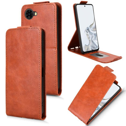 Magnetic Vertical Flip Leather Phone Case with Buckle, For ZTE nubia Neo 5 Pro 5G, For ZTE nubia Neo 5 5G, For ZTE nubia Neo 5 GT 5G, For ZTE Optus X Value 5G, For ZTE Optus X Pro 2 5G, For ZTE nubia RedMagic 11 Air, For ZTE Nubia V80 Max              ...