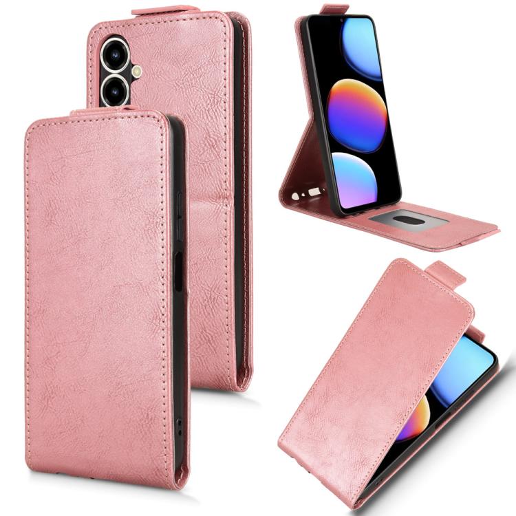 Magnetic Vertical Flip Leather Phone Case with Buckle, For ZTE nubia Neo 5 Pro 5G, For ZTE nubia Neo 5 5G, For ZTE nubia Neo 5 GT 5G, For ZTE Optus X Value 5G, For ZTE Optus X Pro 2 5G, For ZTE nubia RedMagic 11 Air, For ZTE Nubia V80 Max              ...