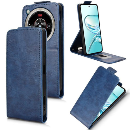 Magnetic Vertical Flip Leather Phone Case with Buckle, For ZTE nubia Neo 5 Pro 5G, For ZTE nubia Neo 5 5G, For ZTE nubia Neo 5 GT 5G, For ZTE Optus X Value 5G, For ZTE Optus X Pro 2 5G, For ZTE nubia RedMagic 11 Air, For ZTE Nubia V80 Max              ...
