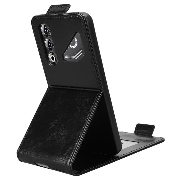 Magnetic Vertical Flip Leather Phone Case with Buckle, For ZTE nubia Neo 5 Pro 5G, For ZTE nubia Neo 5 5G, For ZTE nubia Neo 5 GT 5G, For ZTE Optus X Value 5G, For ZTE Optus X Pro 2 5G, For ZTE nubia RedMagic 11 Air, For ZTE Nubia V80 Max              ...