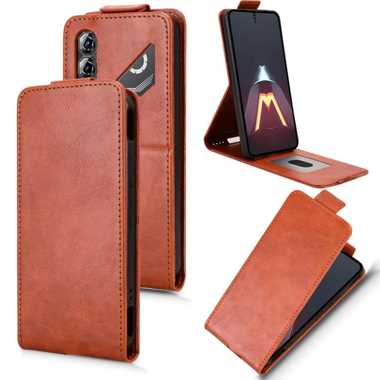 Magnetic Vertical Flip Leather Phone Case with Buckle, For ZTE nubia Neo 5 Pro 5G, For ZTE nubia Neo 5 5G, For ZTE nubia Neo 5 GT 5G, For ZTE Optus X Value 5G, For ZTE Optus X Pro 2 5G, For ZTE nubia RedMagic 11 Air, For ZTE Nubia V80 Max              ...