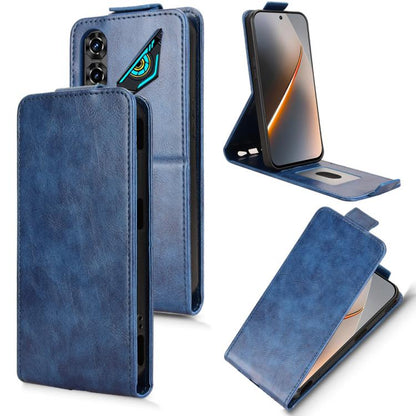 Magnetic Vertical Flip Leather Phone Case with Buckle, For ZTE nubia Neo 5 Pro 5G, For ZTE nubia Neo 5 5G, For ZTE nubia Neo 5 GT 5G, For ZTE Optus X Value 5G, For ZTE Optus X Pro 2 5G, For ZTE nubia RedMagic 11 Air, For ZTE Nubia V80 Max              ...