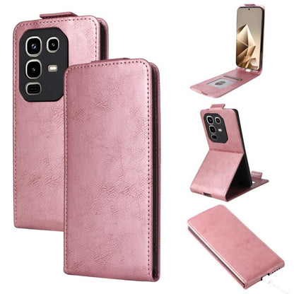 Magnetic Vertical Flip Leather Phone Case with Buckle