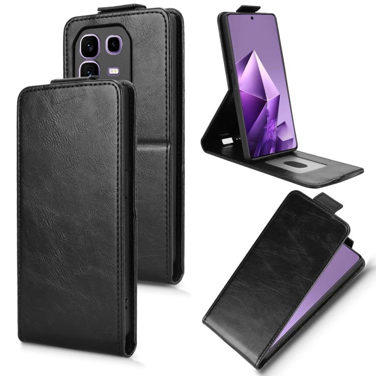 Magnetic Vertical Flip Leather Phone Case with Buckle