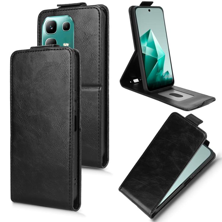 Magnetic Vertical Flip Leather Phone Case with Buckle