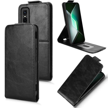 Magnetic Vertical Flip Leather Phone Case with Buckle