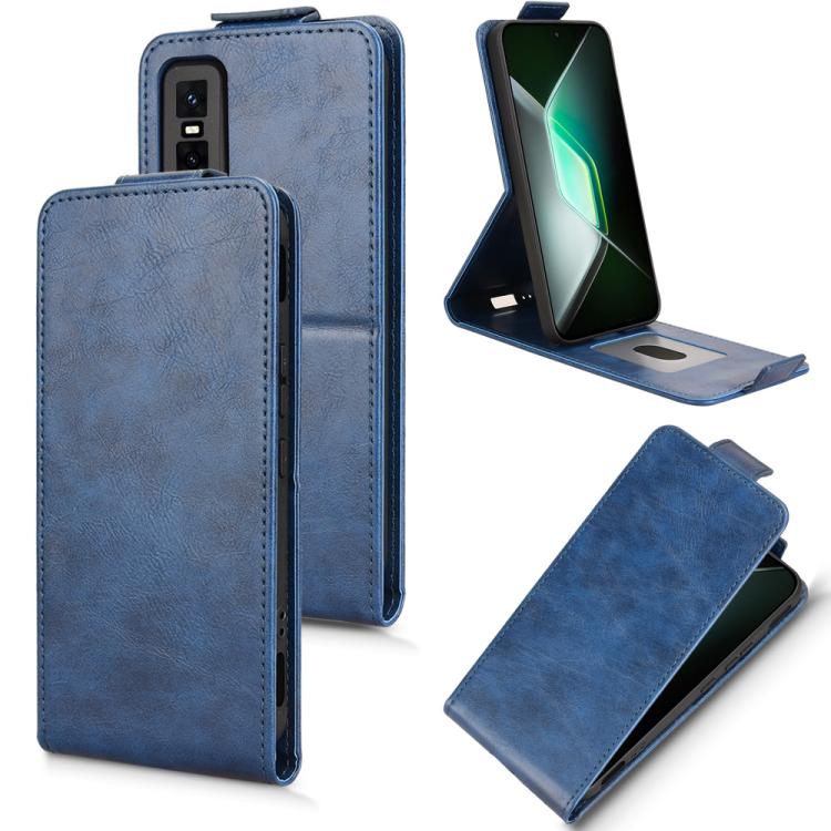 Magnetic Vertical Flip Leather Phone Case with Buckle
