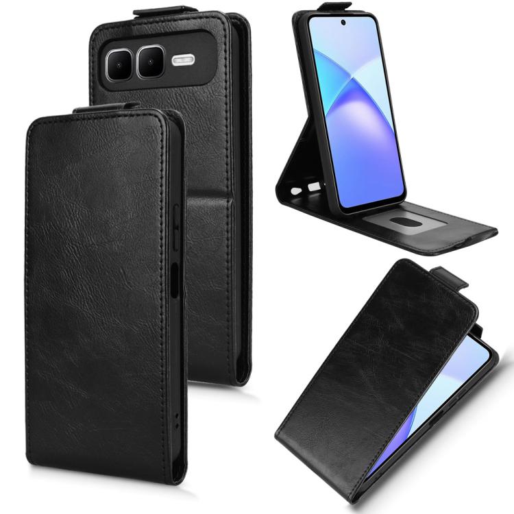 Magnetic Vertical Flip Leather Phone Case with Buckle
