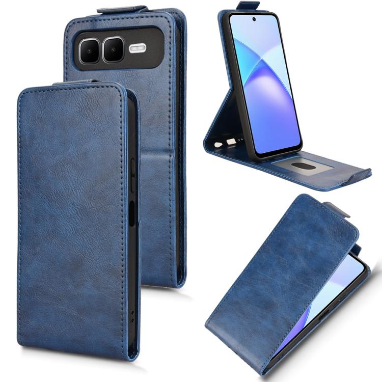 Magnetic Vertical Flip Leather Phone Case with Buckle