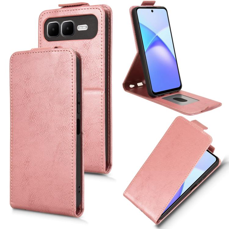 Magnetic Vertical Flip Leather Phone Case with Buckle