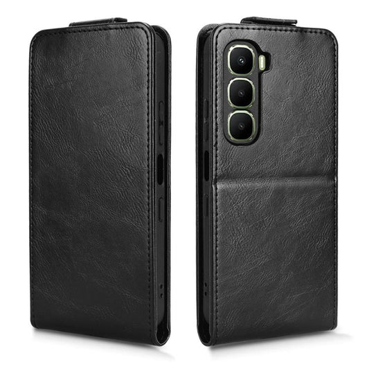 Magnetic Vertical Flip Leather Phone Case with Buckle